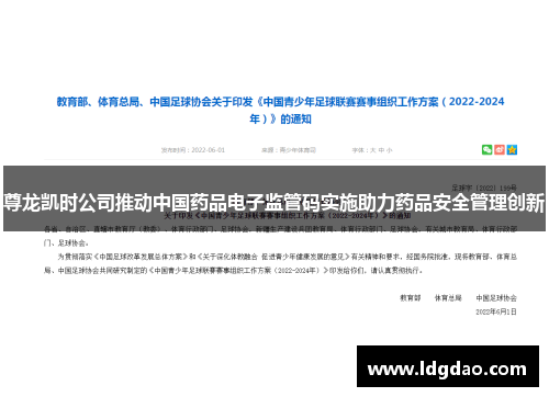 尊龙凯时公司推动中国药品电子监管码实施助力药品安全管理创新